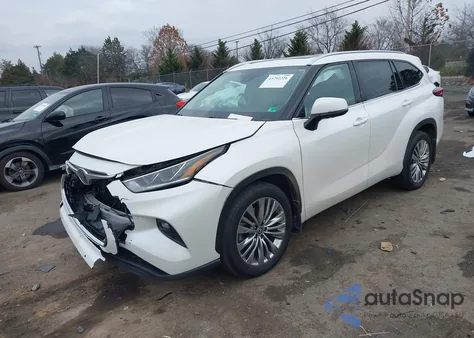 2020 Toyota Highlander Limited из США, поврежденный, VIN 5TDDZRBH8LS012087